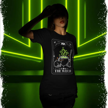 The Witch Tarot Unisex Black Shirt (PRESALE) The Willows