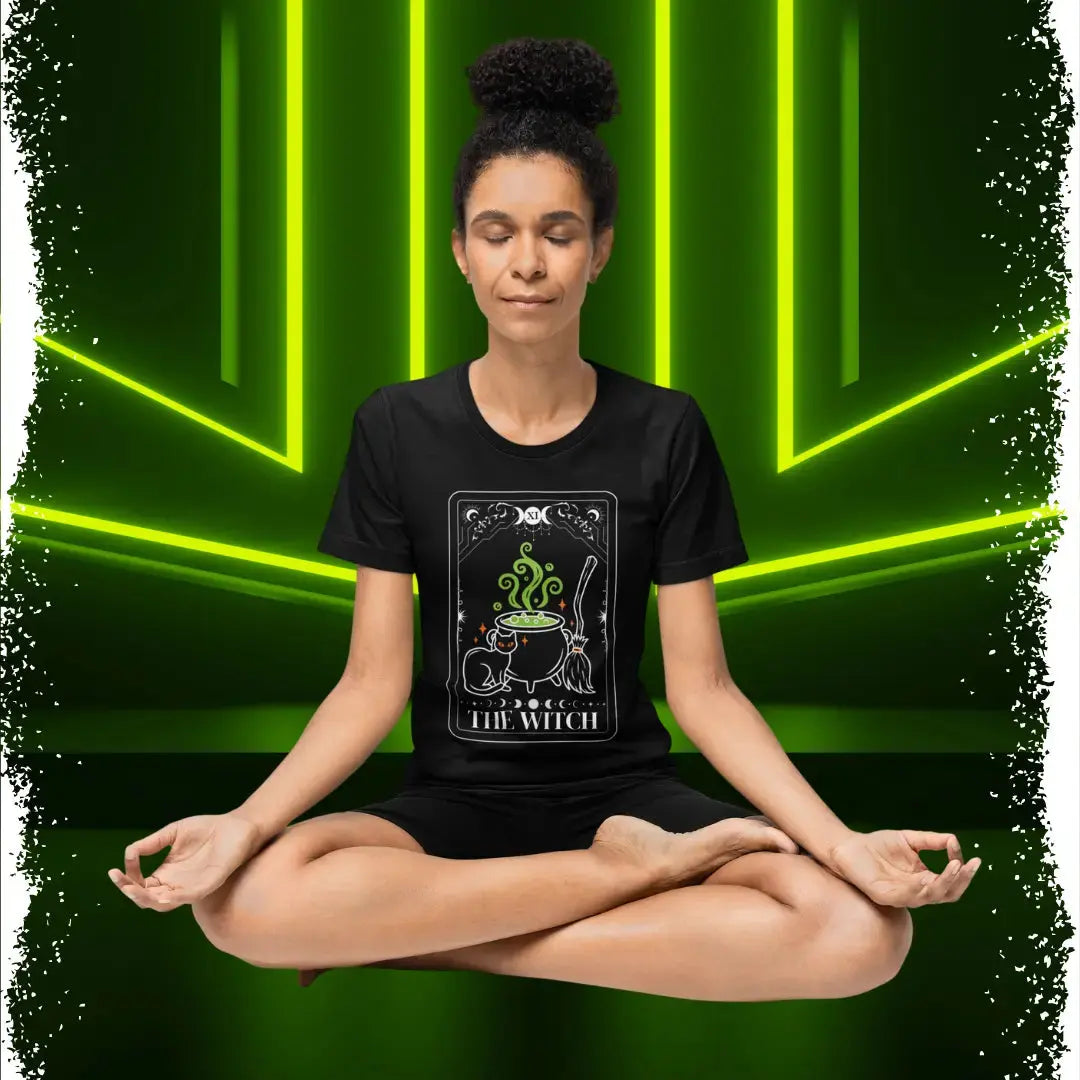 The Witch Tarot Unisex Black Shirt (PRESALE) The Willows