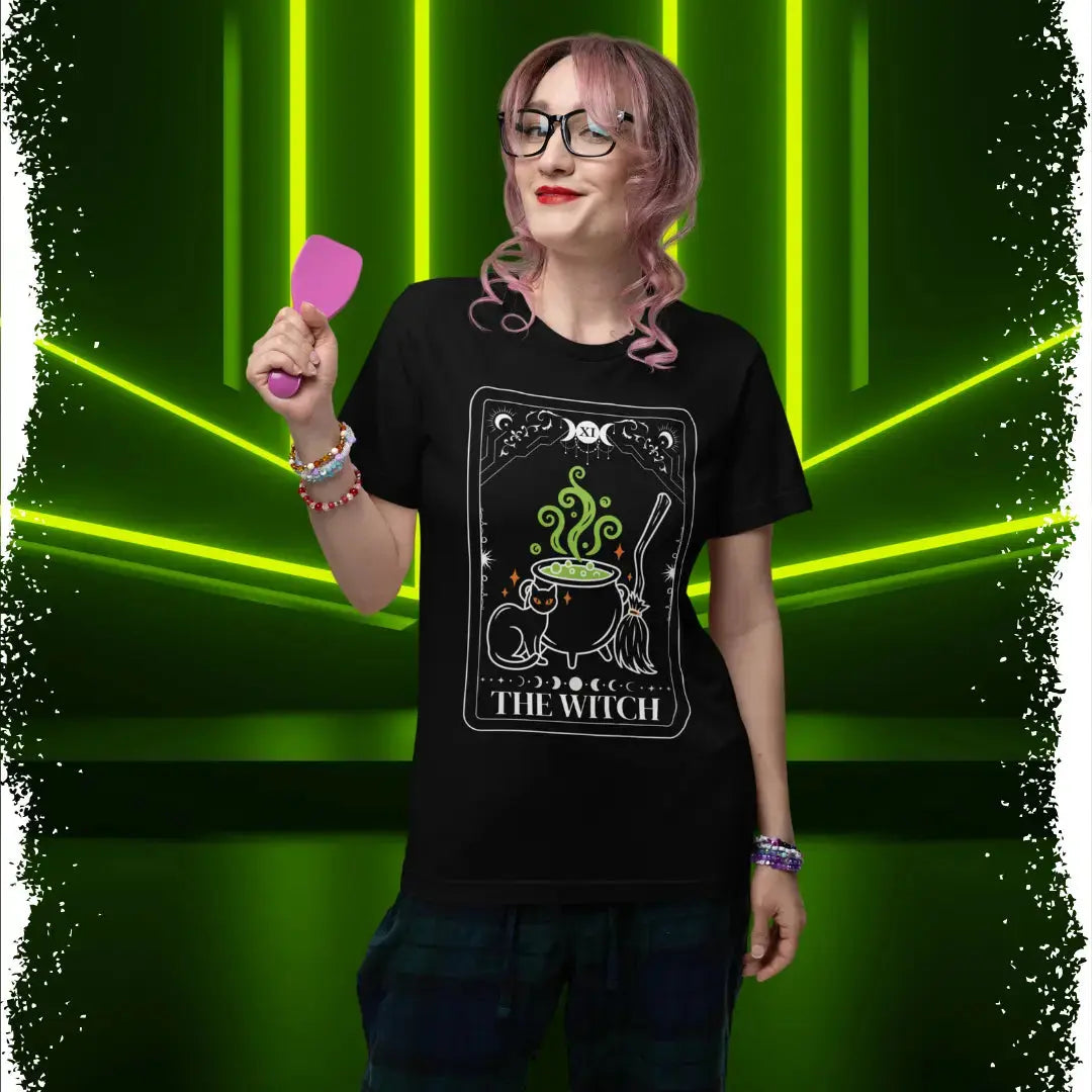 The Witch Tarot Unisex Black Shirt (PRESALE) The Willows